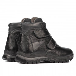 Botas para niños 3024 negro combinado