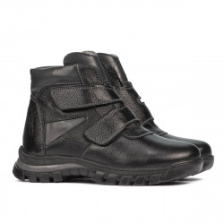 Botas para niños 3024 negro combinado