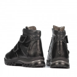 Botas para niños 3024 negro combinado