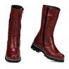 Botas para niños 3026 burdeos combinado