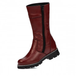 Botas para niños 3026 burdeos combinado