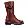 Botas para niños 3026 burdeos combinado