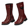 Botas para niños 3026 burdeos combinado
