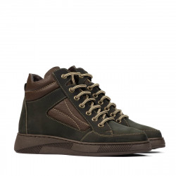 Botines para adolescentes 4010 tuxón caqui