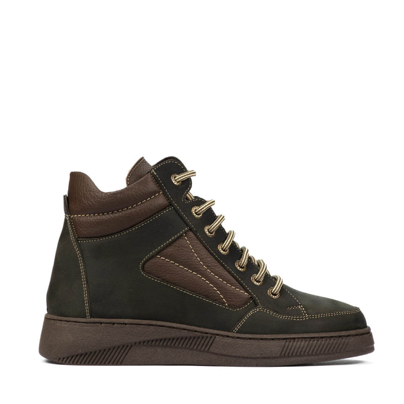 Botines para adolescentes 4010 tuxón caqui