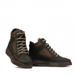 Botines para adolescentes 4010 tuxón caqui
