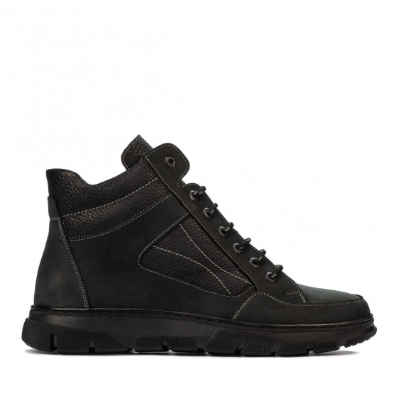 Botas hombre 4128 tuxon negro combinado