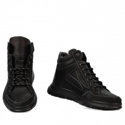 Botas hombre 4128 tuxon negro combinado