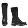Botas para niños 3026 negro combinado