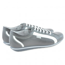 Zapatillas deportivas hombre 709 gris+blanco