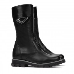 Botas para niños 3026 negro combinado