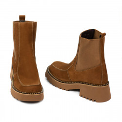 Botines de mujer 3369 bufo marrón