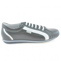 Zapatillas deportivas hombre 709 gris+blanco