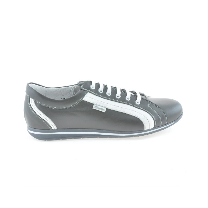 Zapatillas deportivas hombre 709 gris+blanco