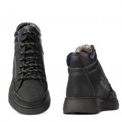 Botines para adolescentes 4010 tuxon negro