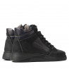 Botines para adolescentes 4010 tuxon negro