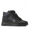 Botines para adolescentes 4010 tuxon negro