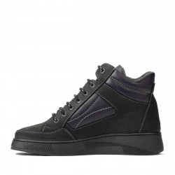 Botines para adolescentes 4010 tuxon negro