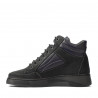 Botines para adolescentes 4010 tuxon negro