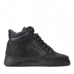 Botines para adolescentes 4010 tuxon negro