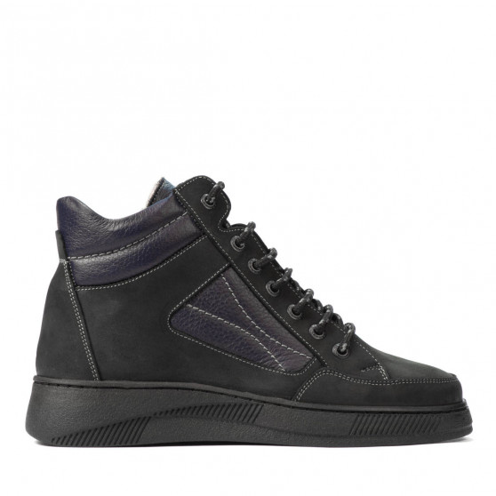 Botines para adolescentes 4010 tuxon negro