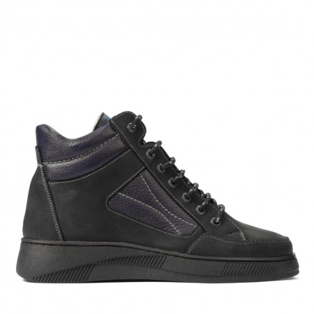 Botines para adolescentes 4010 tuxon negro
