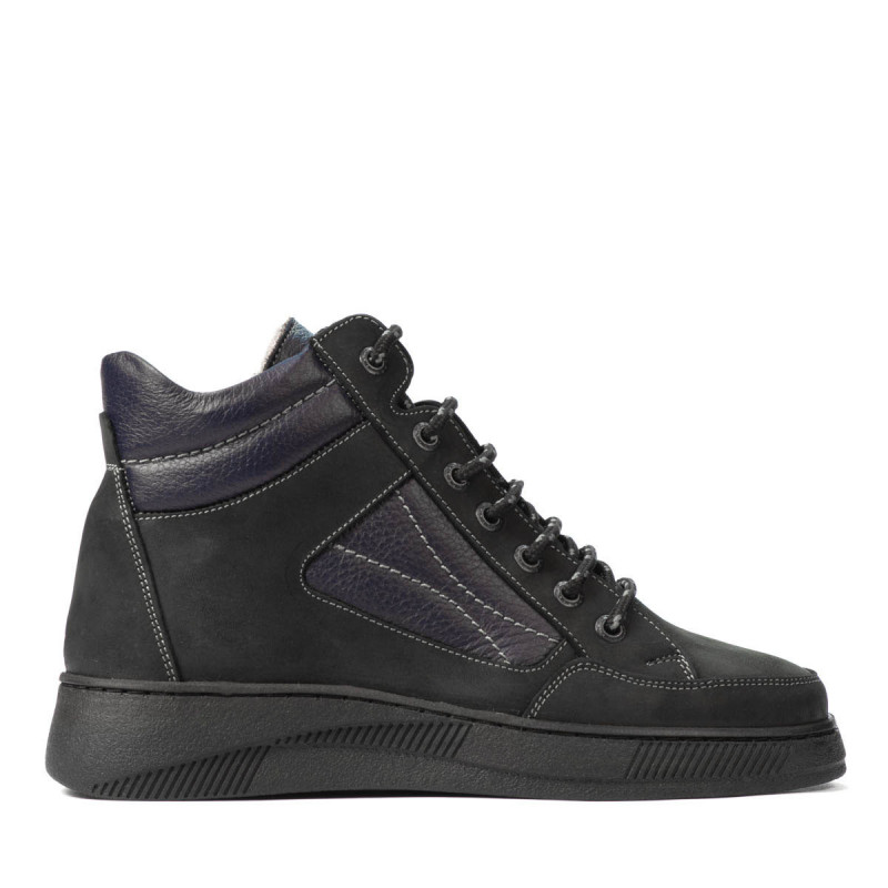 Botines para adolescentes 4010 tuxon negro