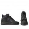 Botines para adolescentes 4010 tuxon negro