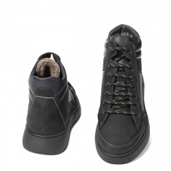 Botines para adolescentes 4010 tuxon negro