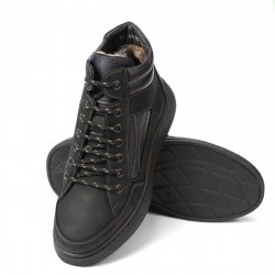 Botines para adolescentes 4010 tuxon negro