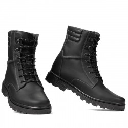 Botines para hombre (tallas grandes) 470m negro mate