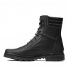 Botines para hombre (tallas grandes) 470m negro mate