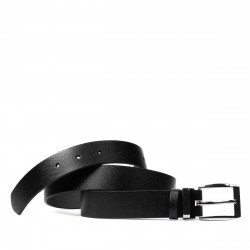 Cinturón de mujer 27m biz negro