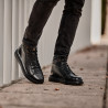 Botas para hombres 4125 negro combinado lifestyle