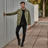 Botas para hombres 4125 negro combinado lifestyle