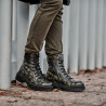 Botines de mujer 3362 caqui camuflaje