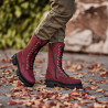Botas para mujer 3361 bufo burdeos lifestyle