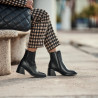 Botines mujer 1183 negro lifestyle