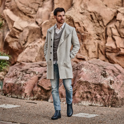 Botines hombre 4126 índigo lifestyle