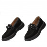 Zapatos casuales para mujer 6042 bufo negro