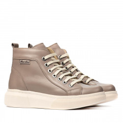 Botines de mujer 3370 capuchino