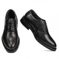 Zapatos elegantes para hombres 937 negro