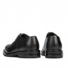 Zapatos elegantes para hombres 937 negro