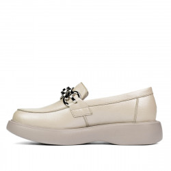 Zapatos casuales de mujer 6042 beige