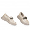 Zapatos casuales de mujer 6042 beige