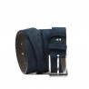 Cinturón hombre 05b azul ante