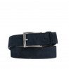 Cinturón hombre 05b azul ante