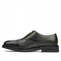 Zapatos elegantes de hombre 937 a verde