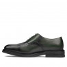 Zapatos elegantes de hombre 937 a verde