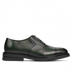 Zapatos elegantes de hombre 937 a verde